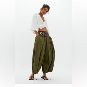 Free People Moonflower pull on balloon pants, XS